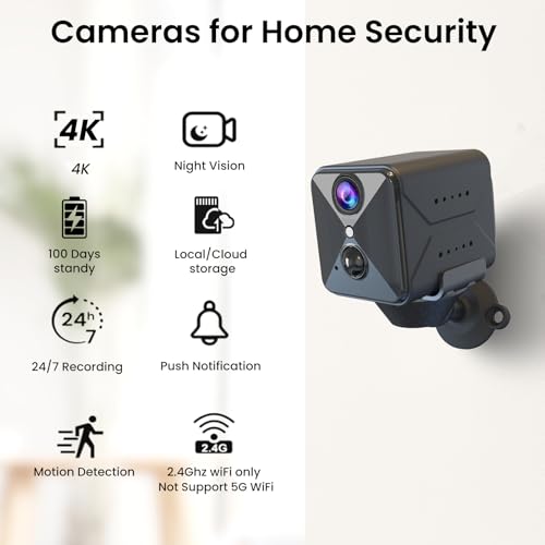 4K WiFi Hidden Spy Camera