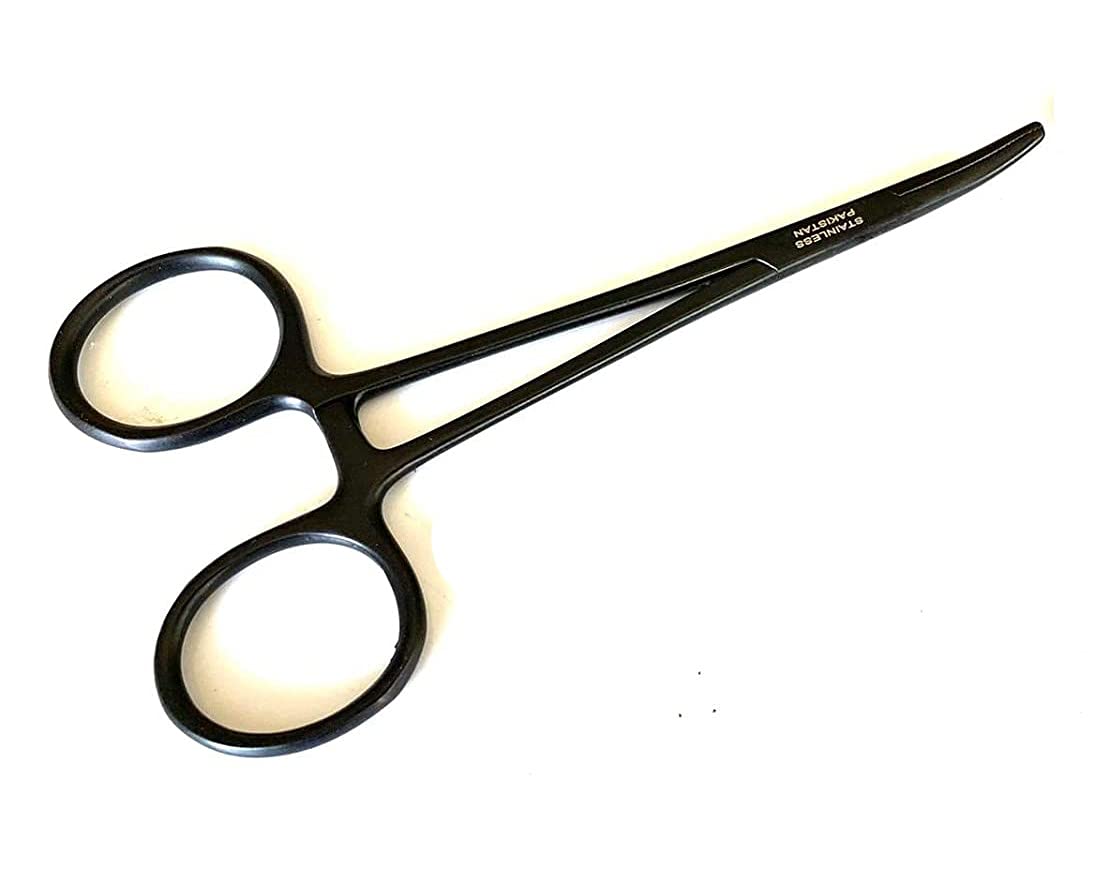 HEMOSTAT FORCEPS SURGICAL SUTURING CLAMP LOCKING PLIER ARTERY - Foto 6