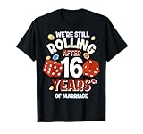 16 Years of Marriage Tee 16th Las Vegas Wedding Anniversary T-Shirt