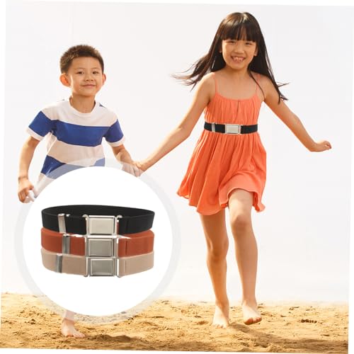 3pcs Boys and Girls Belt Boys Girls Magnetic Buckle Belt Decorative for4