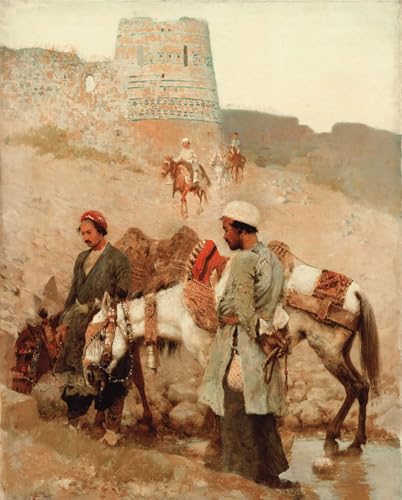 Cuadro en lienzo de Persia por Weeks para un dormitorio elegante y con estilo viajero