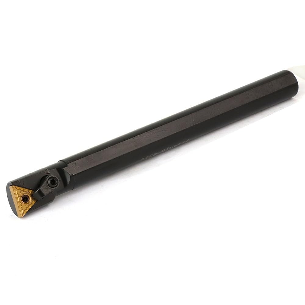 1pcs S16Q-MTUNR16 S20R-MTUNR16 S25S-MTUNR16 Internal Turning Boring Bar MTUNL Indexable Lathe Turning Tools Holder(S16Q-MTUNL16)