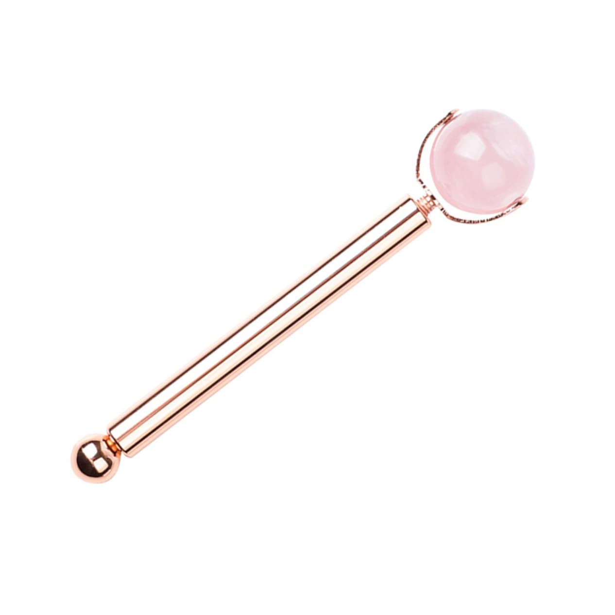 FRCOLOR 3pezzi Massaggiatore Faciale Naturale Per Sollievo Puffiness e Cura Della Strumento Di Allenamento Muscolare Per Viso Rosa