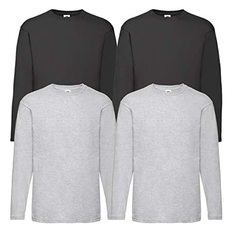 Fruit of the Loom Men's Long Sleeve Top Cover