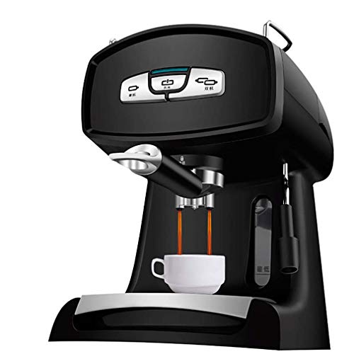 Kaffeemaschine, Espresso, Kaffeeautomat, Milchaufschäumdüse, Direktwahltasten Drehregler, 2-Tassen-Funktion, großer 1,2 l Wassertank