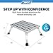 Camco Adjustable Height RV Step Stool (43676)