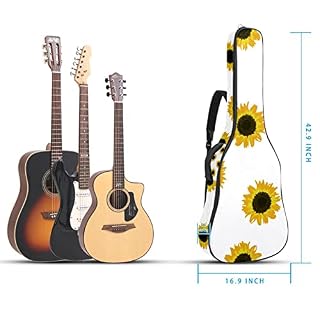 Hondank Housse de protection épaisse en éponge imperméable pour guitare acoustique, électrique, basse, guitare classique… - Les Beatles, Paul McCartney, John Lennon, RIngo Starr, George Harrison Hondank Housse de protection épaisse en éponge imperméable pour guitare acoustique, électrique, basse, guitare classique… – Image 5