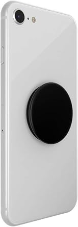 PopSockets Adhesive Phone Grip, Holder, Phone Stand, Black - Aluminum Black