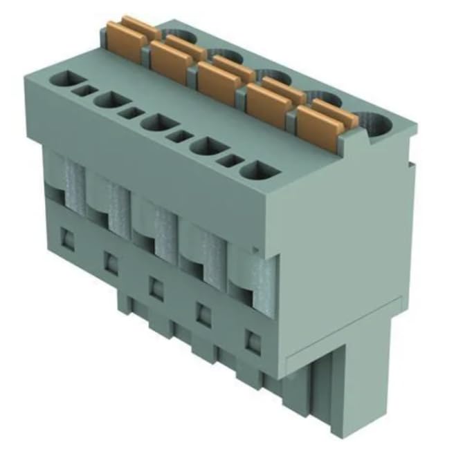 14311216102000,Pluggable Terminal Blocks 12P 300V 12A 5 mm Pitch Spring, Plug