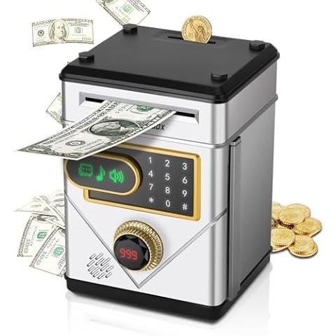 Vubkkty Electronic ATM Piggy Bank for Kids Cover
