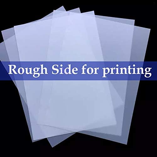 Waterproof Inkjet Transparency Film for Silk Screen Printing 24"x100ft. Roll