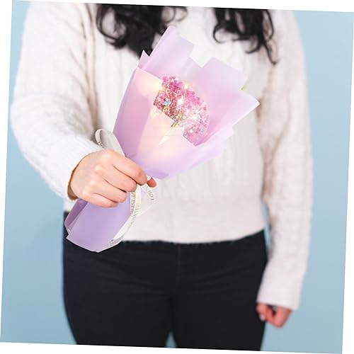 Ramo de Flores Secas Luminoso con Globos para Ocasiones miniatura 3
