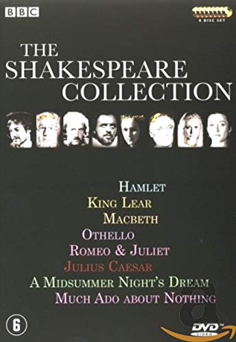 The BBC Shakespeare Collection (Vol. 1) - 8-DVD BoxSet ( Hamlet, Prince of Denmark / King Lear / Macbeth / Othello / Romeo & Juliet / Julius Caesar [ NON-USA FORMAT, PAL, Reg.2 Import - Netherlands ] -  Alvin Rakoff, Derek Jacobi