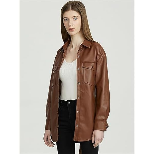 Adhdyuud Vrouwen Single Breasted Pu Faux Zachte Lederen Jas Jas Herfst Moto Biker Slanke Riem Uitloper