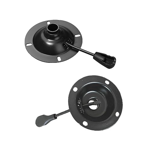 UtySty Office Chair Tilt Control Replacement Heavy Duty Swivel Seat Mechanism Base 5.5'' Mount Plate UP/Down Lift Lever Handle for Ergonomic Gaming Computer Chairs Bar Stool Repair Accessories - Image 5