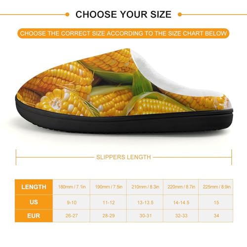 Corn Food Cute Cotton Slippers Anti-slip House Shoe Slipper Indoor Outdoor2