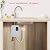 lianfengymx Tankless Water Heater Electric, Under Sink Instant Hot Water 110V/120V 3KW, On Demand Point of Use for Kitchen Bathroom RV, Compact Equipped with digital display & Overheating Protect