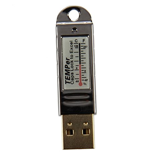 TOOGOO(R) Gold TEMPer PC Laptop USB Sensor Thermometer Temperature Data Logger Recorder