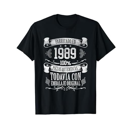 33 Años Cumpleaños Hombre Nacido En 1989 Regalo de 33 Años Camiseta
