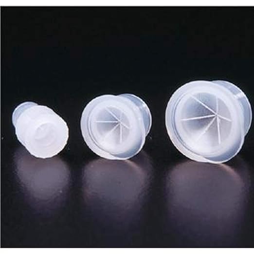 JG Finneran 12mm Clear Polyethylene Snap Plug with Pre-Scored Starburst 10-PK(100) QTY (1000) - JGF
