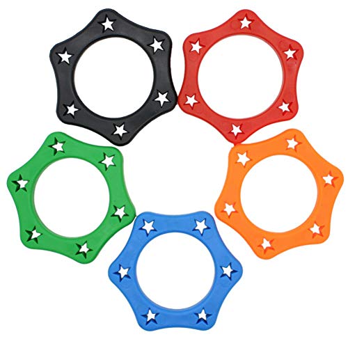 Replacement Wireless Microphone Anti-Roll Ring Protector for Shure SLXD24/SM58 Wireless Microphone, Diameter 38mm, 5 Colors