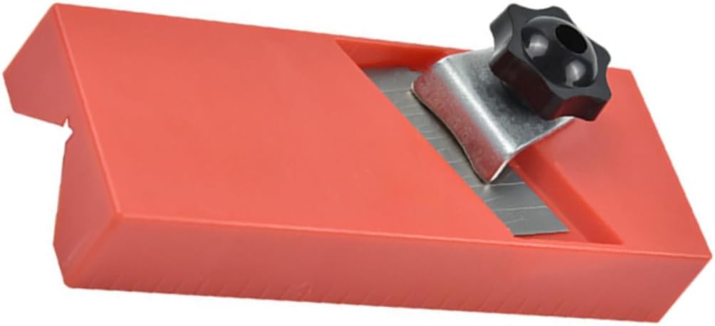 Angoily 1pc Chamfering Plane for Woodworking Manual Trimming Tool for Carpenter Crafts Includes Blades for Accurate Hand and Chamfering Tasks