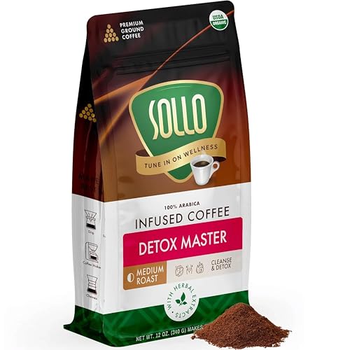Sollo Detox Ground Infused Coffee