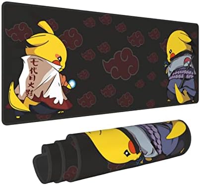 Gaming Mouse Pad Anime Character Mouse Pad for Computer - Anime Gaming Large Mouse Pad Non Slip Rubber Mat for Computers, Desktop PC Laptop Office Big Mouse Pad