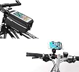 no. Pack de Bicicleta para iPhone 7 Plus Smartphone (Soporte de Bicicleta y Funda táctil), Color Negro