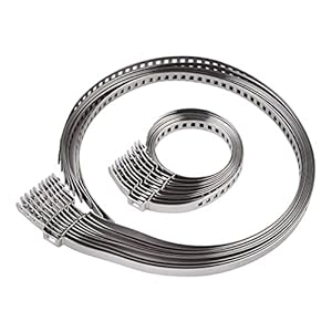 Woetwoat 10 Stück CV Manschettenklemmen Set