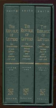 Hardcover The Republic of Letters Between Thomas Jefferson and James Madison, 1776-1826 (3 Volume Set in Original slipcase) Book