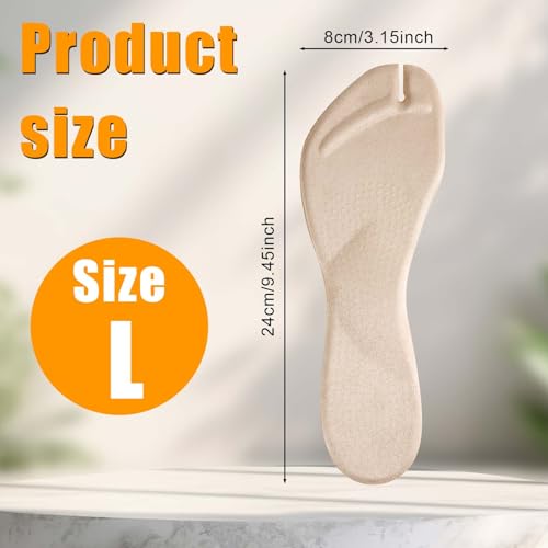 4 inserciones adhesivas para sandalias tipo flip flop para mujer miniatura 2