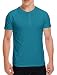 Boisouey Men's Casual Slim Fit Short Sleeve Henley T-Shirts Cotton Shirts Blackishgreen L