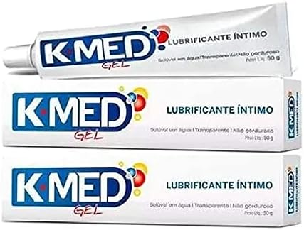 Combo com 2 Lubrificante Íntimo Neutro K-Med Sem cheiro 50g…