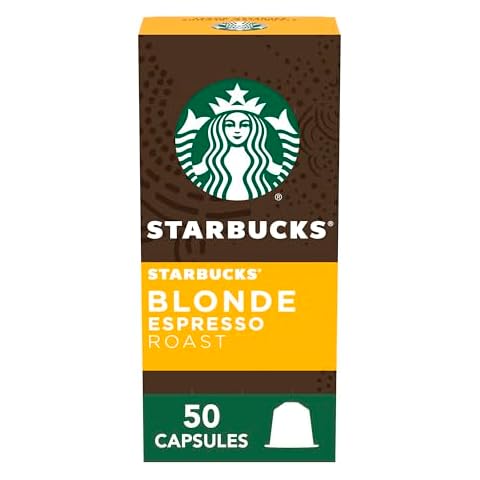 Starbucks by Nespresso Original Line Blonde Roast Espresso 50-count Espresso Pods Cover