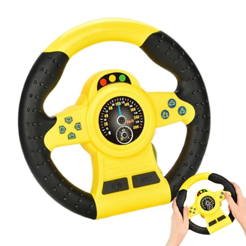 Simulator für Auto-Lenkrad, Simulator am Lenkrad, simulierter Fahrcontroller für frühkindliche Freunde, Familie und Kinder