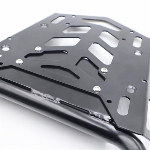 Support de top case moto CB150X robuste avec fixation renforcée arrière