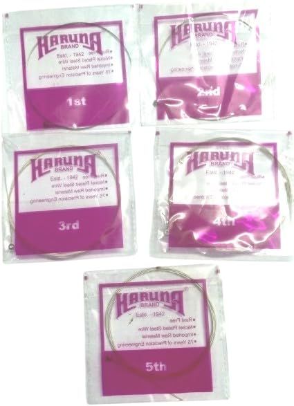 Sarod Strings, Karuna, complete set with sympathetic (tarabh) strings