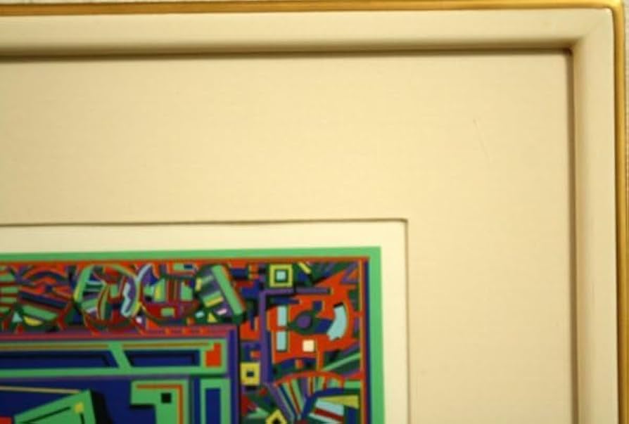 シルクスクリーン版画　木村利三郎「city 442 〝CRESLER BLD”」 シルクスクリーン版画 木村利三郎「city 442 〝CRESLER BLD