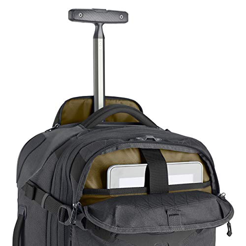 Eagle Creek Gear Warrior Carry Luggage Softside 2-Wheel Rolling Suitcase, Jet Black, 22 Inch