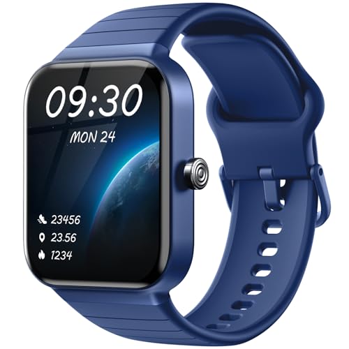 Montre Connectée KALINCO Avec Alexa - 1,8 Pouces - Appel Bluetooth - Homme/Femme