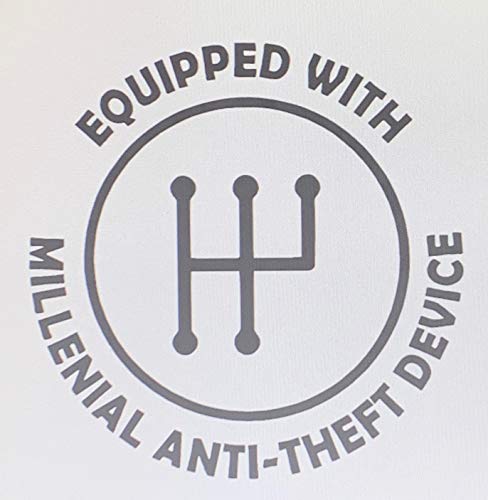 Cartat2s Equipped Millennial Anti Theft Device Vinyl Decal