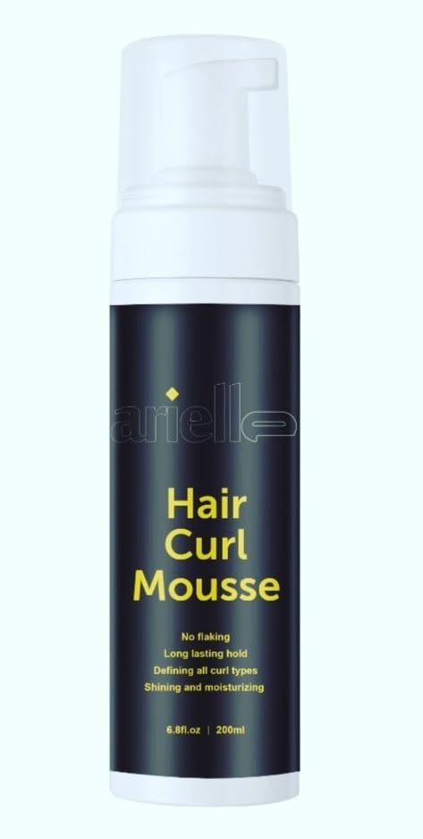 Miniatura 3 de Arielle - Mousse de espuma para esculpir extra cuerpo para el cabello, se espesa + los mejores rizos, proporciona una sujeción duradera y sin