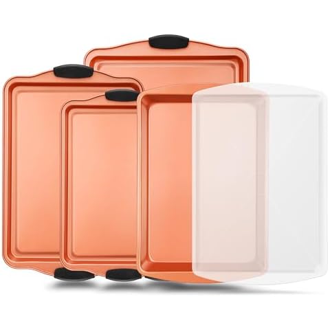NutriChef 5-Piece Bakeware Set Cover