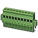 Phoenix Contact MVSTBR 2.55/6-STF-5.08 Green Electrical Terminal Block 40.6 mm, 12.6 mm, 26 mm, 320 V