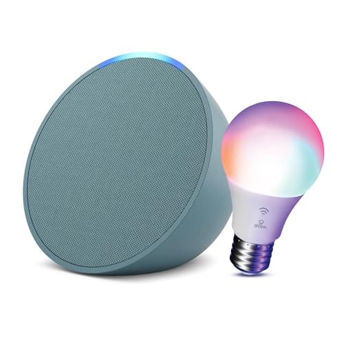 Image of Echo Pop with Globe Electric Smart Color Bulb