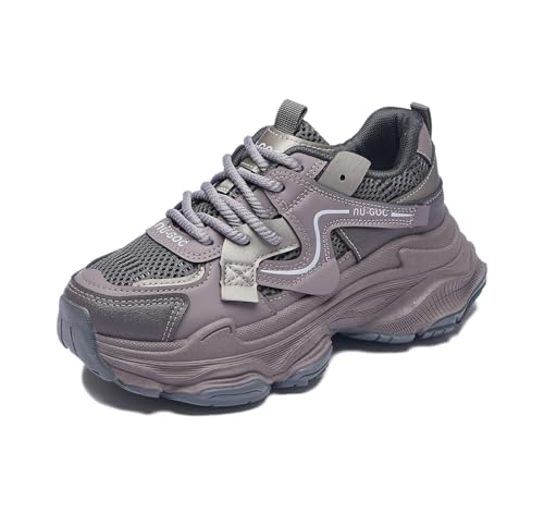 Basket femme mode et sport : tennis plateforme légere et chaussure de marche respirante