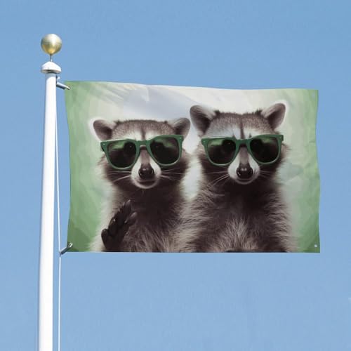 Drapeau de cour double face résistant pour décoration de printemps