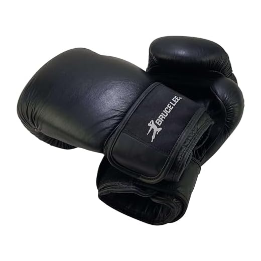 Bruce Lee Boxhandschuhe Allround Proschwarz Größe 12 oz