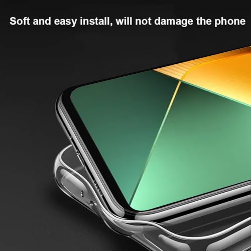 Image of Amazon Brand - Solimo Mobile Cover for Tecno Pova 6 Neo 4G (Soft & Shockproof Back Case with inbuilt Cushioned Edges), Clear